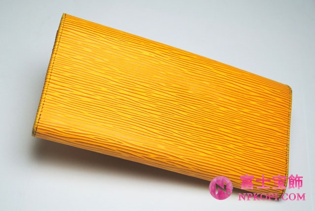 (LOUIS VUITTON)ルイヴィトン 財布コピー エピ ポシェットポルトモネクレディ ファスナー付き長財布  height=